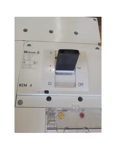 Eaton 265916 nzmn4-4-ae1250/800 circuit breaker 4p 1250a 50ka